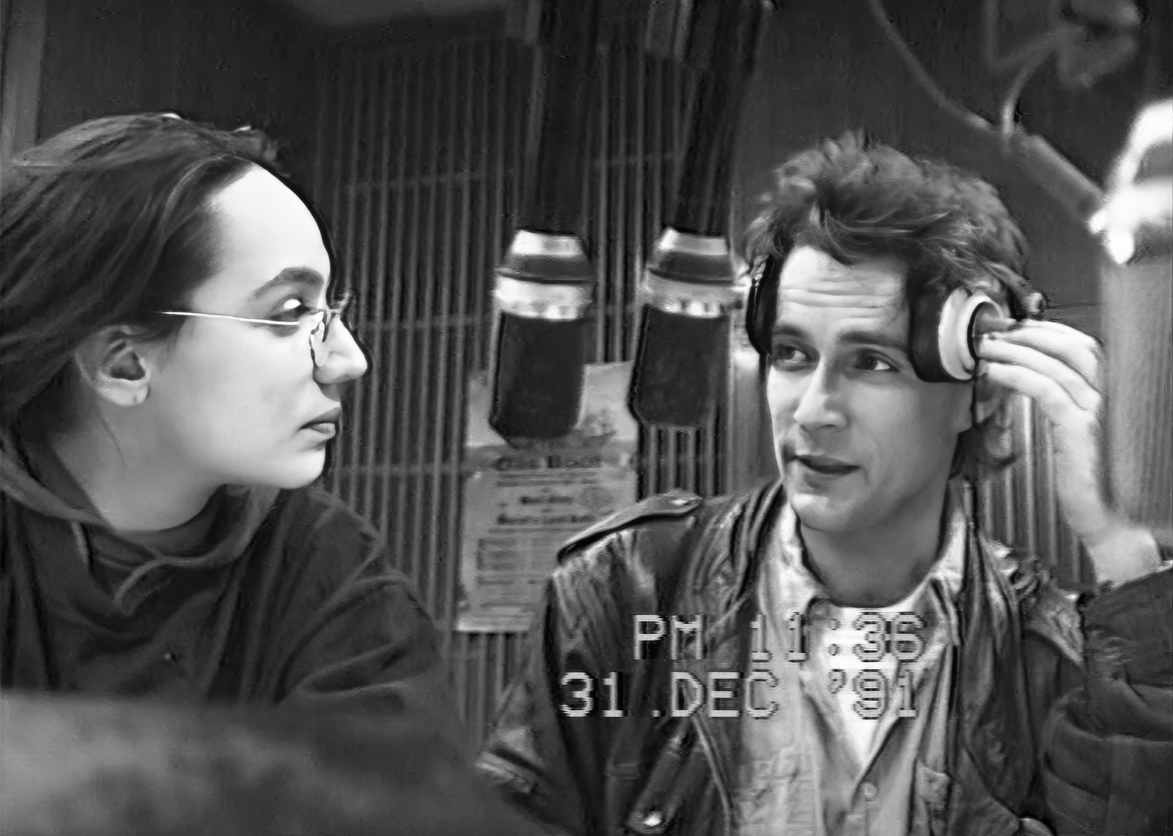 Marion Brasch, Andreas Ulrich am 31.12.1991 | Foto: © Jörg Wagner